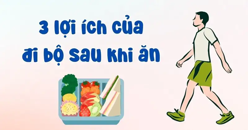 Đi bộ sau bữa ăn