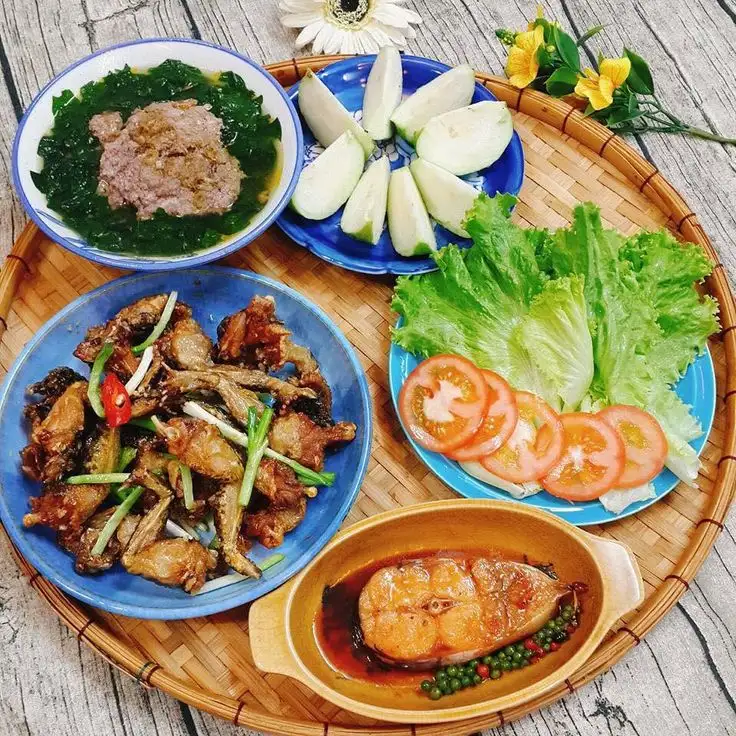 thực đơn mỗi ngày